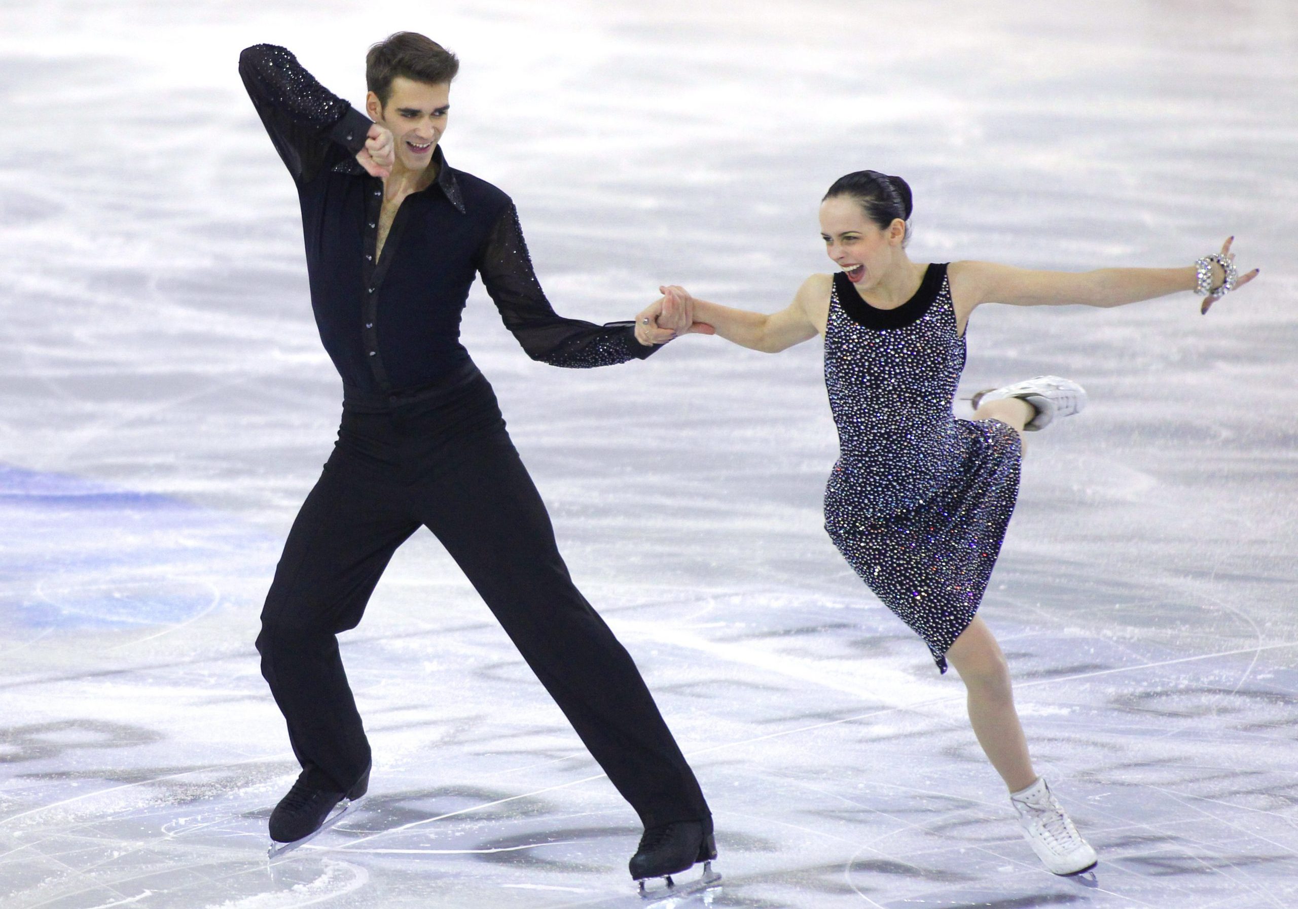 Betina Popova and Yuri Vlasenko Figure skating duo